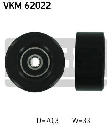 VKM 62022 SKF Ролик модуля натягувача ременя1